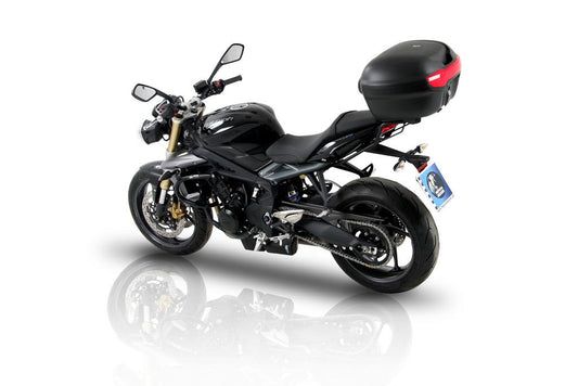Topdrager Zwart Easyrack Hepco&Becker Triumph Street Triple 675/ R '13-