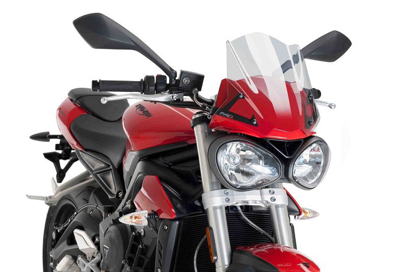 Vervangingsruit Naked Bike Puig Triumph Street Triple S '17-