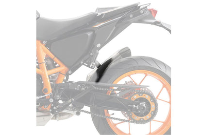 Achterspatbord verlenger mat zwart voor het originele spatbord KTM 690 Duke /R '12-'21