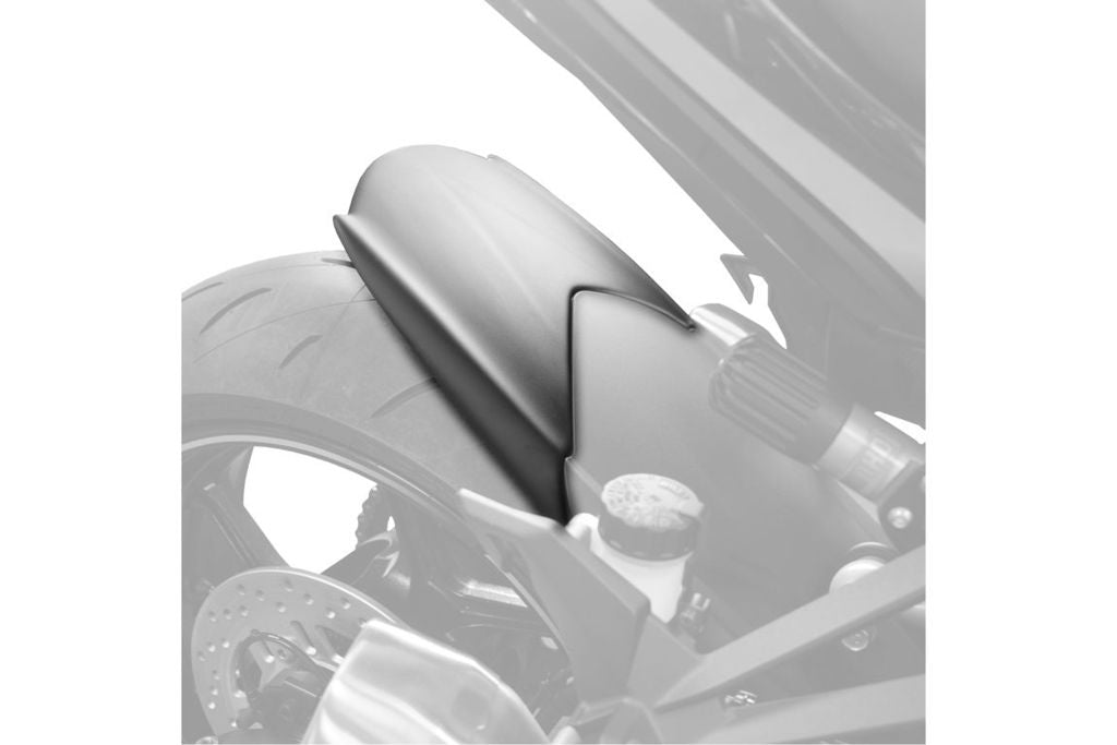Achterspatbord verlenger mat zwart voor het originele spatbord Kawasaki Z1000/SX '10-'16