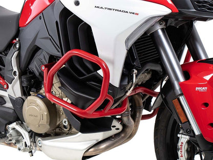 Valbeugel Rood Hepco&Becker Voor Diverse Ducati Multistrada V4 '21-24