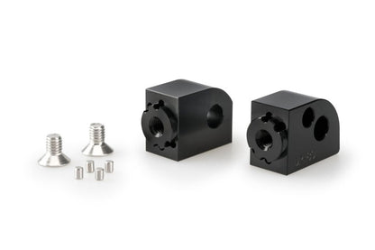 Vario Voetsteunadapters Achterzijde Van Puig Voor Diverse Yamaha Modellen
