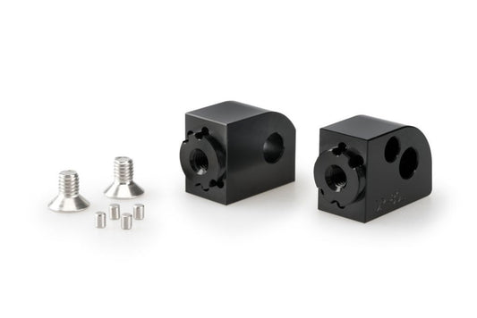 Vario Voetsteunadapters Achterzijde Van Puig Voor Diverse Yamaha Modellen