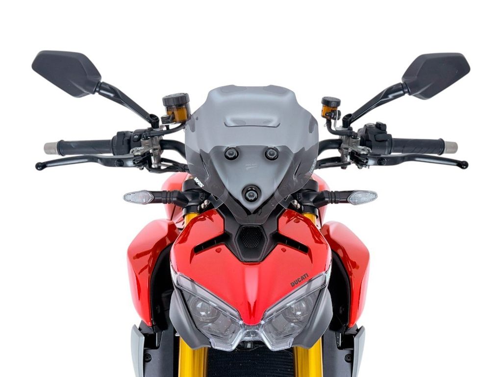 Vervangingsruit model sport WRS Ducati Streetfighter V2 / V2 S '25- donker getint (met support)