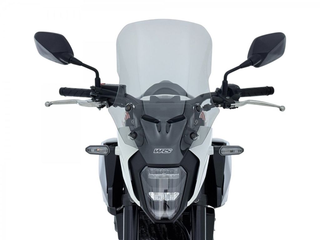 WRS Vervangingsruit - Honda CB500 Hornet 2024-2026 | CB500 Hornet E-Clutch 2026 - Touring - Transparant / Licht Getint en meer