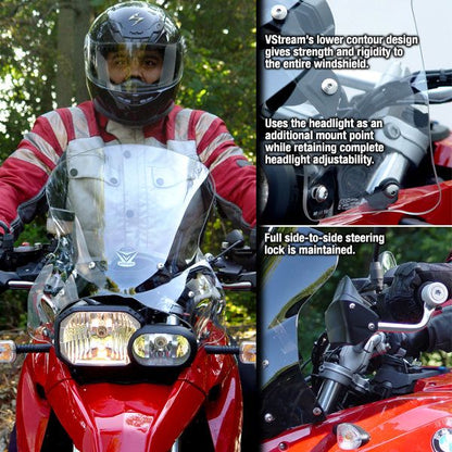 Vervangingsruit ZTechnik short touring transparant BMW F650/800GS '08-