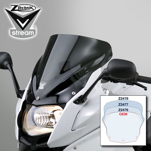 Vervangingsruit Ztechnik Vstream Sport Bmw F800Gt '13-