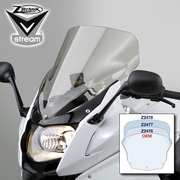 Vervangingsruit Ztechnik Vstream Sport Touring Bmw F800Gt '13-