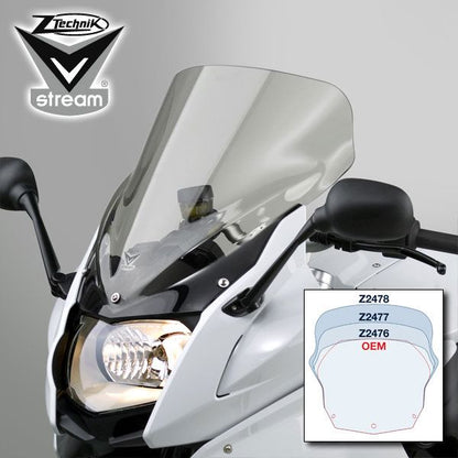 Vervangingsruit Ztechnik Vstream Sport Touring Bmw F800Gt '13-