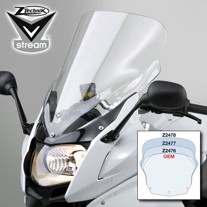 Vervangingsruit Ztechnik Vstream Touring Bmw F800Gt '13-