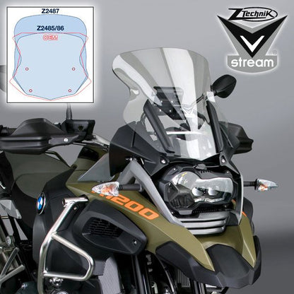 Vervangingsruit Ztechnik Vstream Sport Helder Bmw R1200/1250Gs Lc / Adv '13-