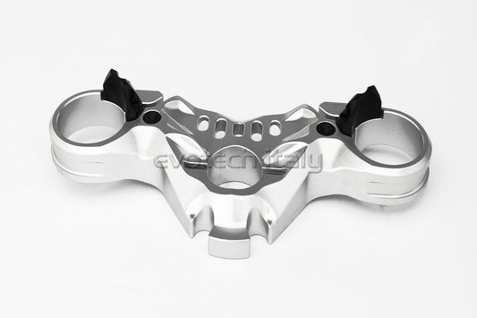 Kroonplaat 'new design' Evotech Ducati Panigale 1199S / 1299S met Ohlins voorvork