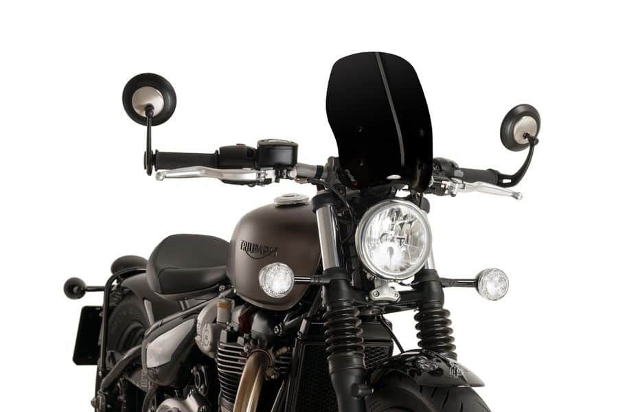 Windscherm Puig Model Naked Triumph Bonneville Bobber '17-