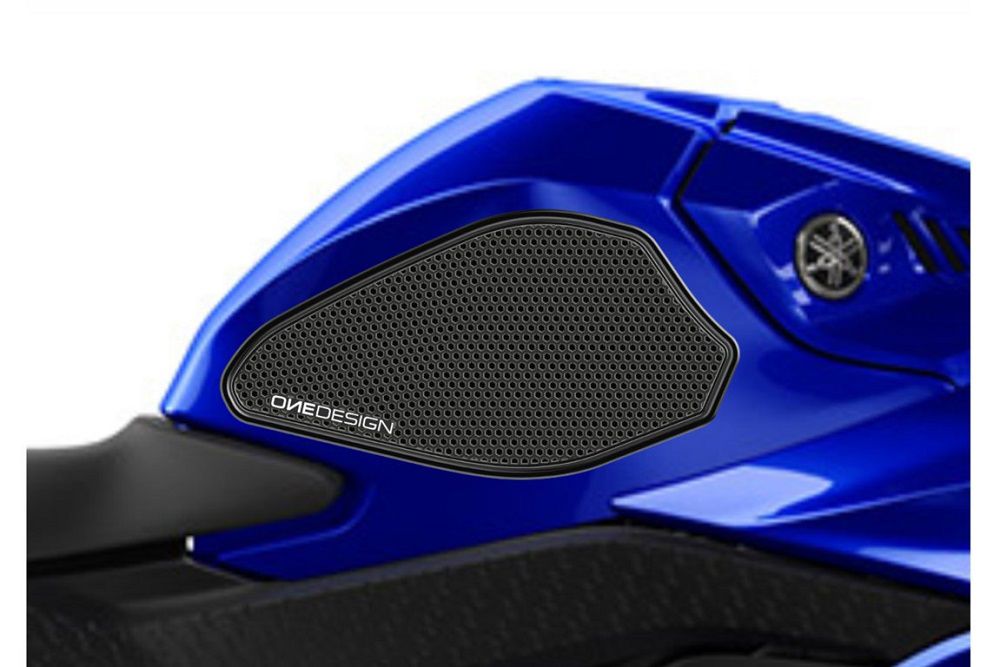 Tank Protector/Grip Stickers Zwart Puig Yamaha R3 '19-