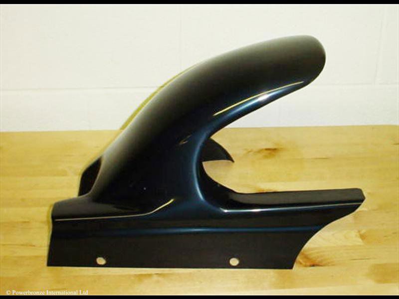 Achterspatbord Zwart Kawasaki Zx12-R 2000-2006
