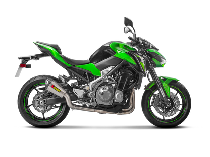 Akrapovič Uitlaat - Kawasaki Z900 2017-2019 & meer - Slip-On Line (Titanium)
