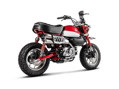 Akrapovič Uitlaat - Honda Monkey 2019-2026 - Slip-On Line (Titanium) - Motor Accessoires