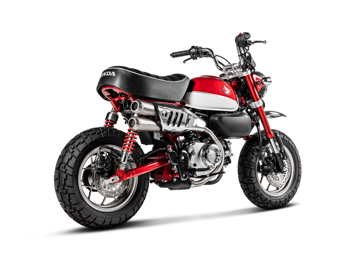 Akrapovič Uitlaat - Honda Monkey 2019-2026 - Slip-On Line (Titanium)