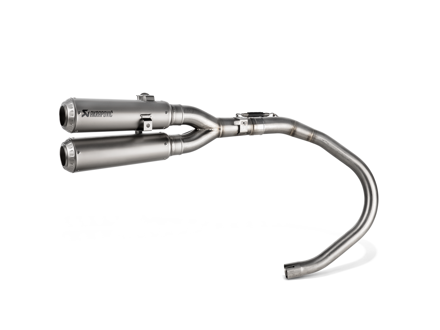 Akrapovič Uitlaat - Honda Monkey 2019-2026 - Slip-On Line (Titanium) - Motor Accessoires