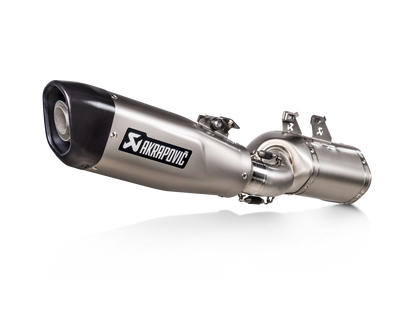 Akrapovič Uitlaat - Kawasaki Z650 RS 2022-2024 - Slip-On Line (Titanium) - Motor Accessoires