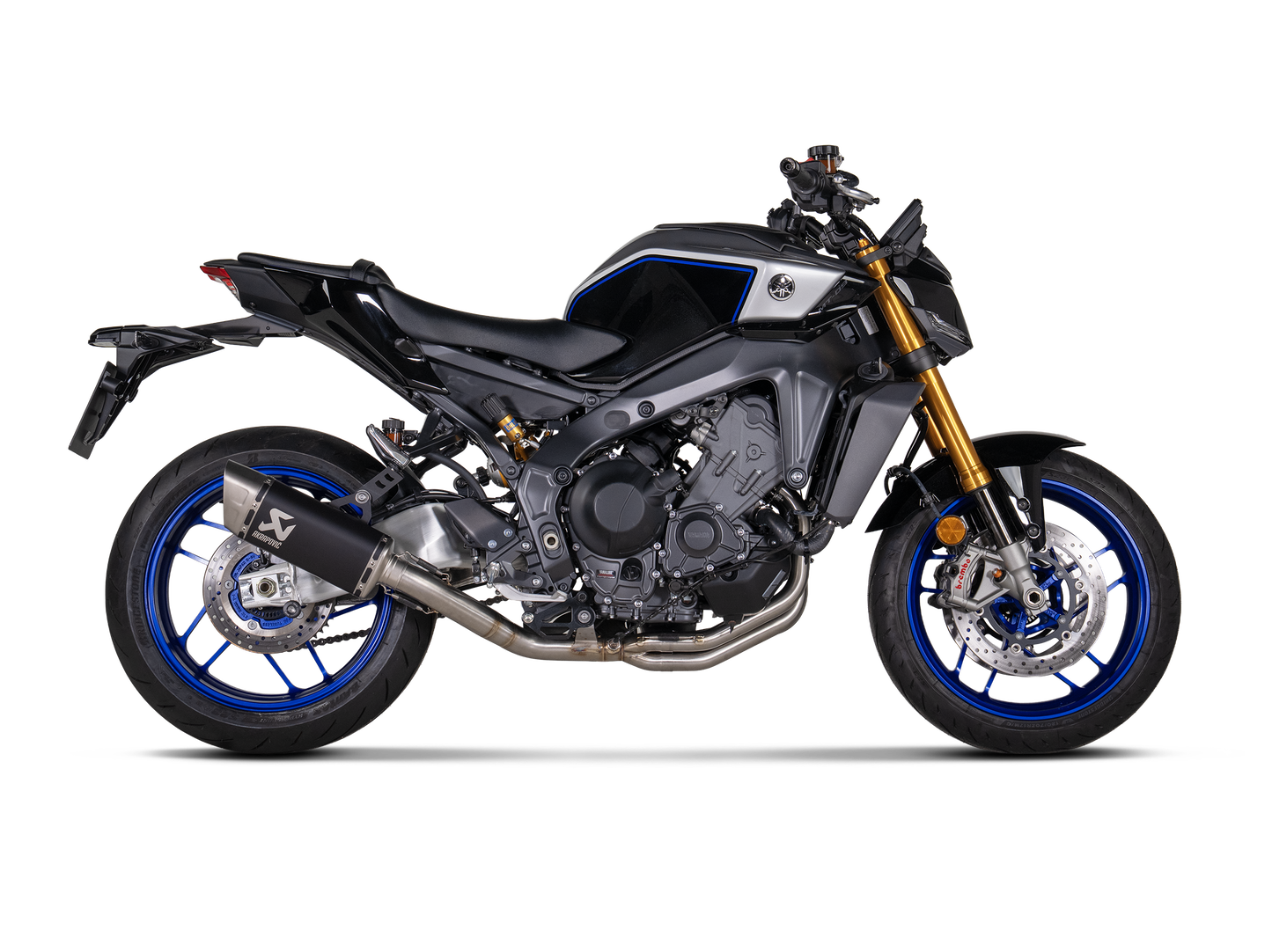 Akrapovič Uitlaat - Yamaha MT-09/FZ-09 2021-2026 - Racing Line (Titanium)