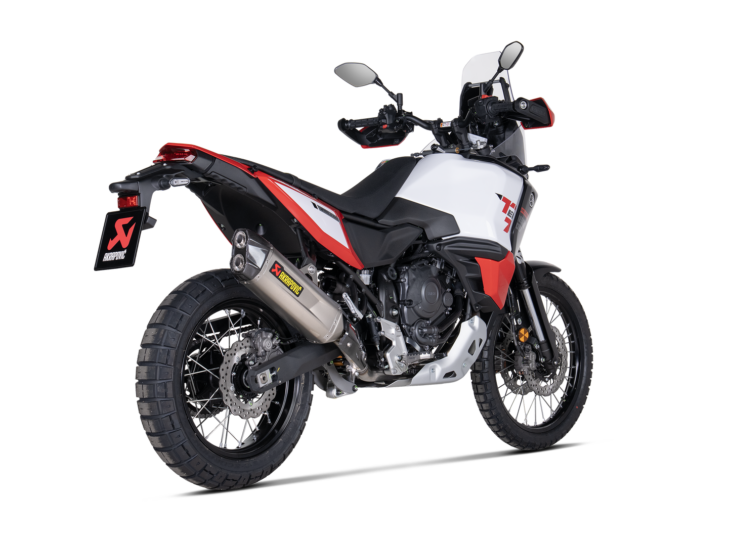 Akrapovič Uitlaat - Yamaha Ténéré 700 2019-2026 - Slip-On Line (Titanium) - Motor Accessoires