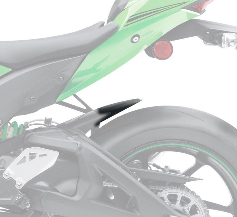 Achterspatbord Verlenger Mat Zwart Voor Het Originele Spatbord Kawasaki Zx10-R '16-