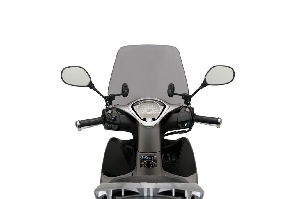 Windscherm Scooter Model Traffic Van Puig Voor Honda Sh125I '21- Transparant