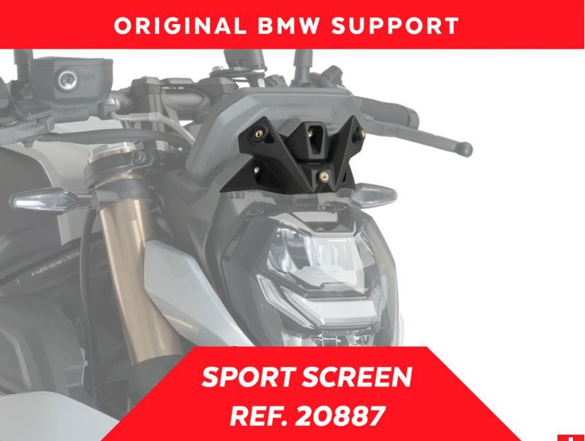 Vervangingsruit Naked Bike Puig Met Bmw Support Bmw S1000R '21-
