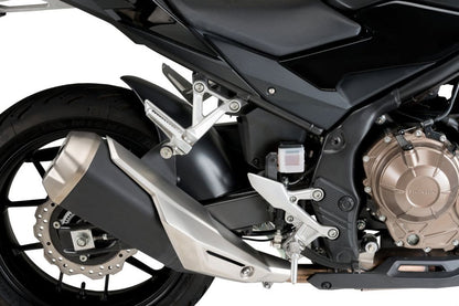 Puig Achterspatbord - Honda CB500 Hornet / NX500 2024-2026 | CB500 Hornet E-Clutch / NX500 E-Clutch 2026 en meer - Carbon Look / Mat Zwart