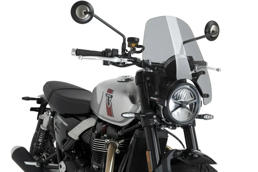 Vervangingsruit naked bike Touring Puig Triumph Speed Twin 900/ 1200-licht getint