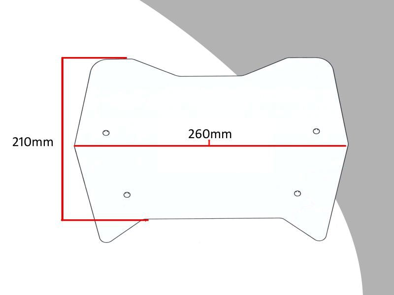 Adventure Sports Screen Yamaha Xt700Z Tenere '19- (210Mm)