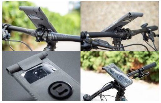 Telefoonhouder van SP Connect universeel Medium grijs