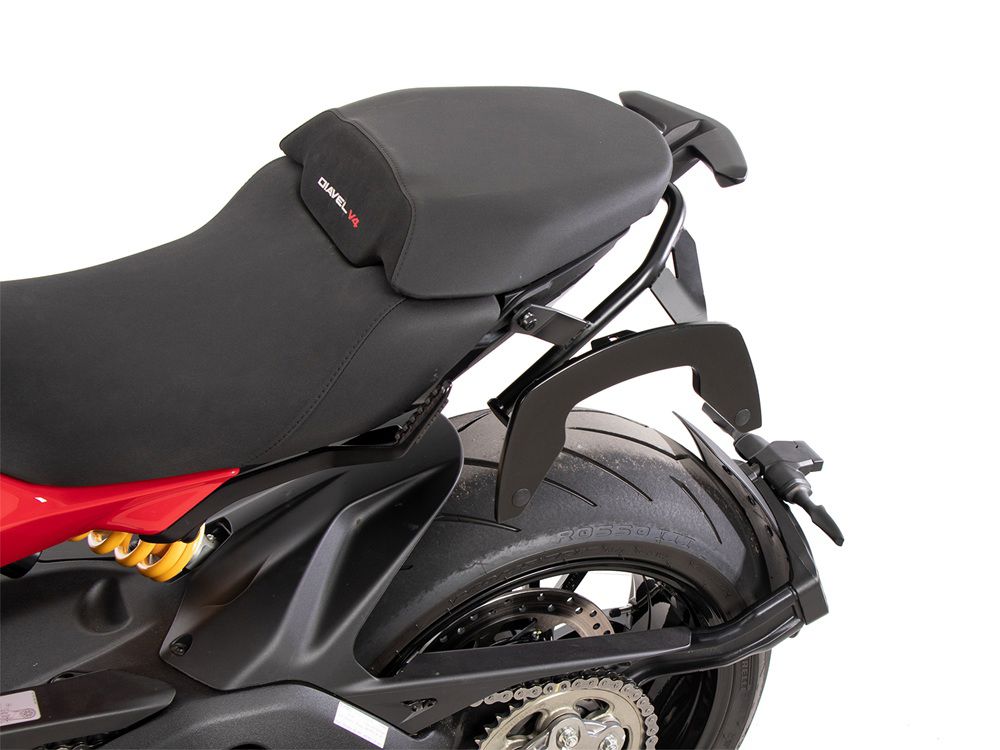 C-Bow Tasdragers Zwart Hepco&Becker Ducati Diavel V4 '23-