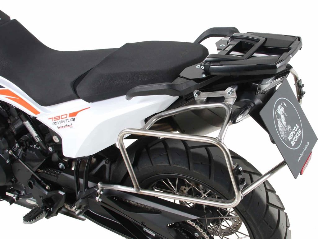Kofferrek Rvs Hepco&Becker Voor 'Cutout' Xplorer Zijkoffers Ktm 790 Adventure '24-