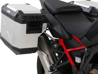 Kofferset Hepco&Becker 'Cutout' Met Rvs Rek En Xplorer Koffers Honda Crf 1100 L Africa Twin '24-