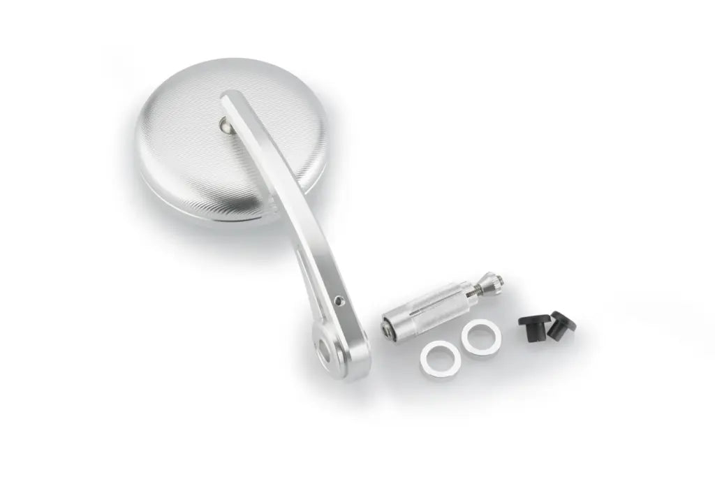 Puig Grand Tracker Stuureindspiegel - Zilver / Zwart