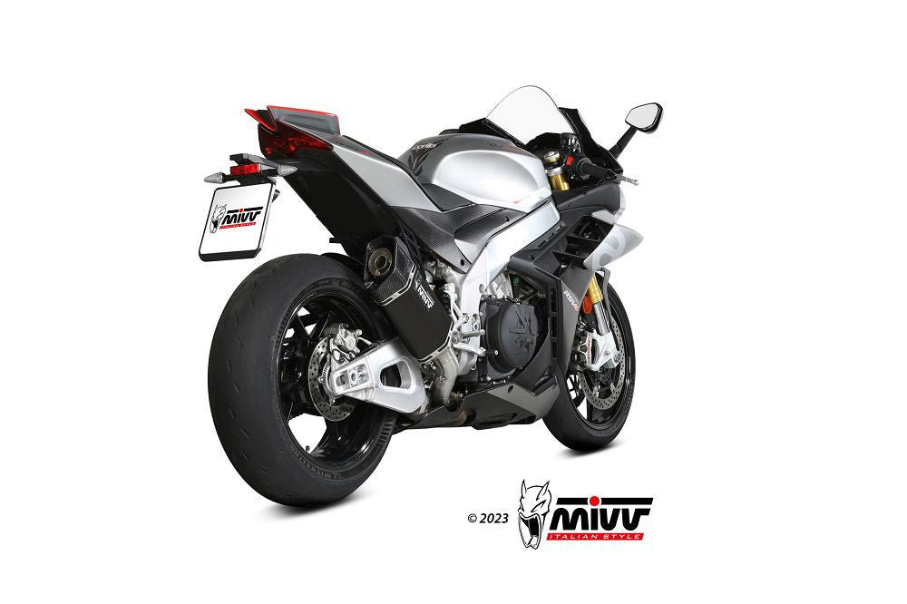 Mivv Sr-1 Black Titanium Demper (Zonder E Keur) Aprilia Tuono V4 1100 / Rsv4 '21-