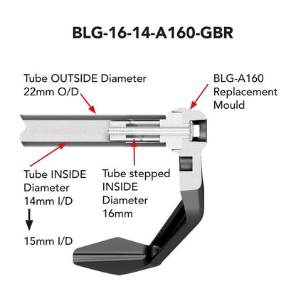 Brake Lever Guard 16mm - 14mm GB-Racing