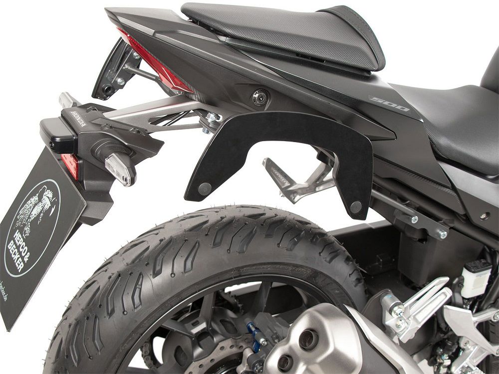 C-Bow tasdragers antraciet Hepco&Becker Honda CBR500R '19-23