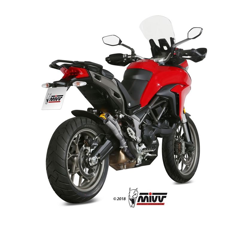 Mivv Double Gun Rvs Demper Ducati Multistrada 950/1200 Enduro