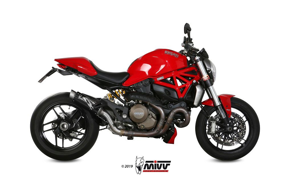 Mivv Gp Pro Black Rvs Ducati M1200 '14-16