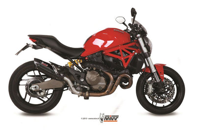 Mivv Suono Steel Black Rvs Dempers Ducati M821 '14-17