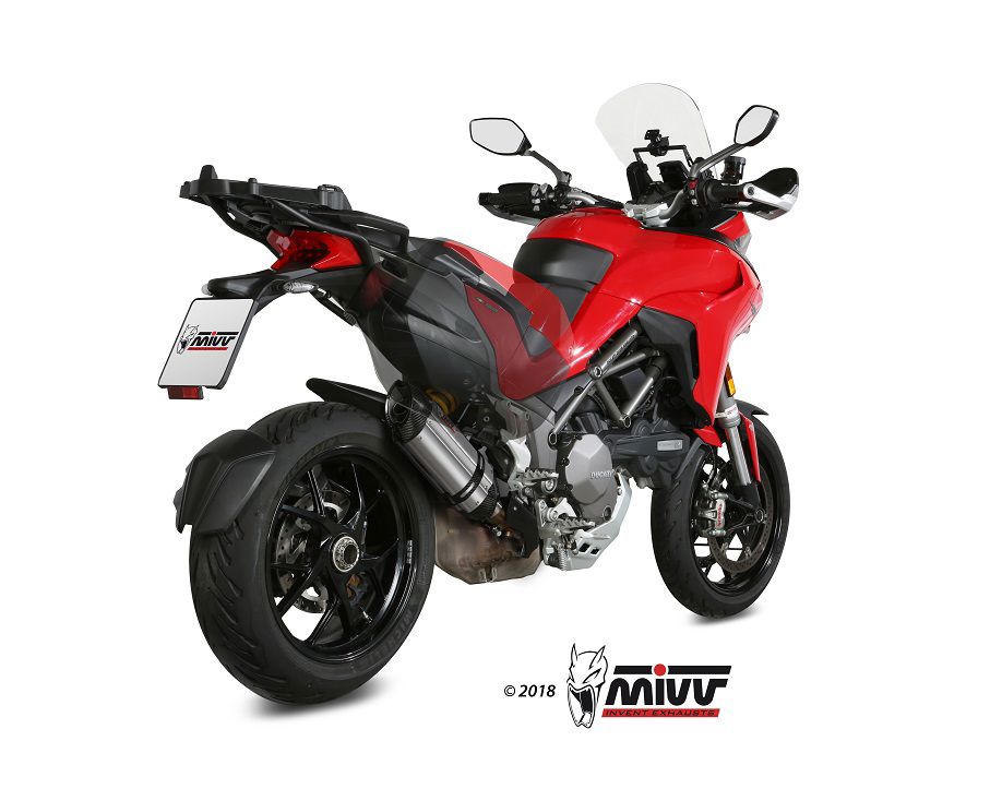 Mivv Suono Steel Rvs Demper Ducati Multistrada 1200/1260 Met E Keur
