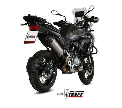 Mivv Oval Titanium Demper Met Carbon Cap Benelli 502 X '18-