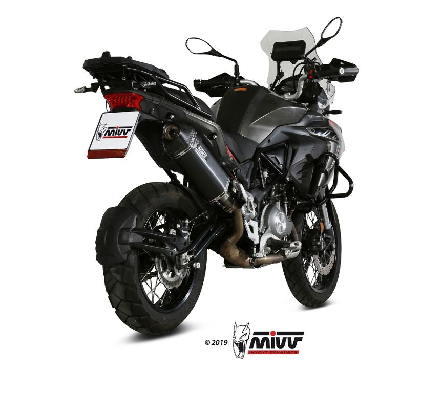 Mivv Speed Edge Steel Black Rvs Demper Benelli Trk 502 X '18-