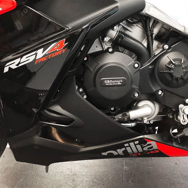 Gb-Racing Engine Cover Set Aprilia Rsv4 '21-22 / Tuono V4 '21 (Koppeling En Dynamo)