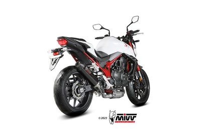 Mivv Oval Carbon Met Carbon End Cap Honda Cb750 Hornet 750 '23-