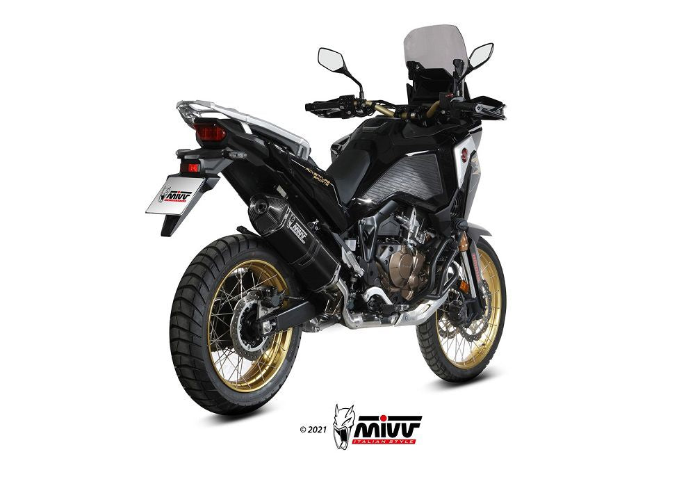 Mivv Speed Edge Steel Black Rvs Demper Honda Crf1100L / Adventure Sports '20-