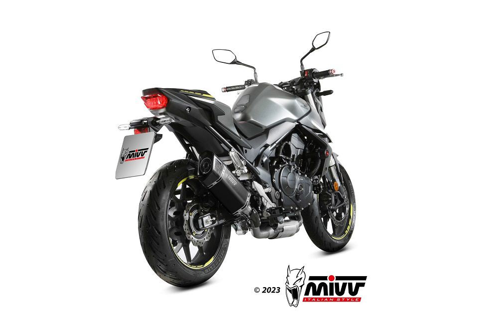 Mivv Sr-1 Zwart Rvs Demper Honda Cb750 Hornet '23-